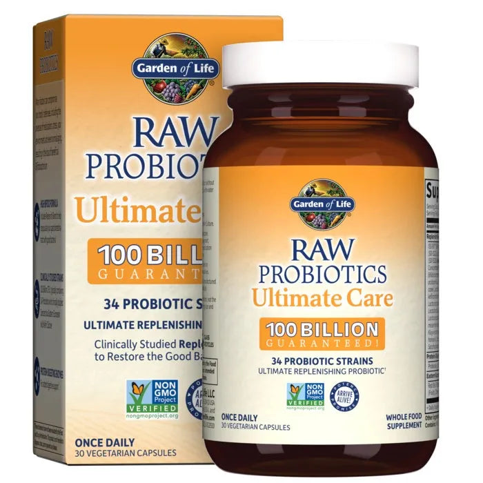 Raw Probiotics Ultimate Care Cooler 30 Capsules