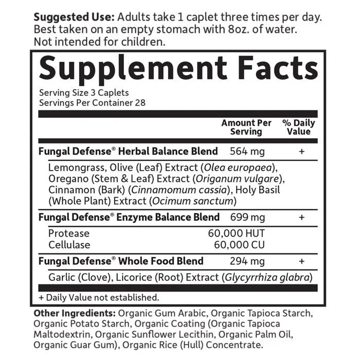Fungal Defense® 84 Caplets