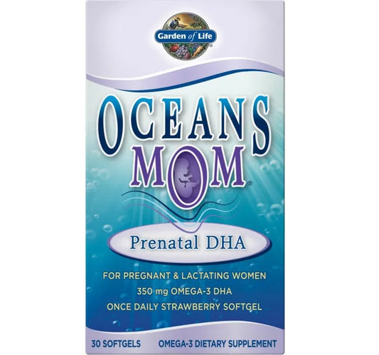 Oceans MOM Prenatal DHA Omega-3 350mg 30 Softgels