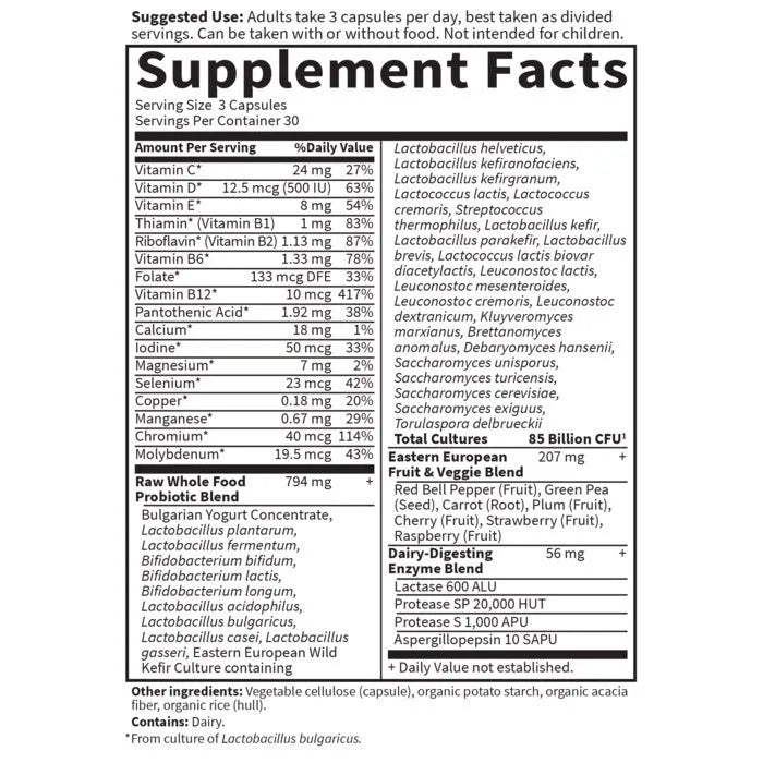 Raw Probiotics Men Cooler 90 Capsules