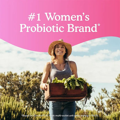 Raw Probiotics Women Cooler 50 & Wiser 90 Capsules