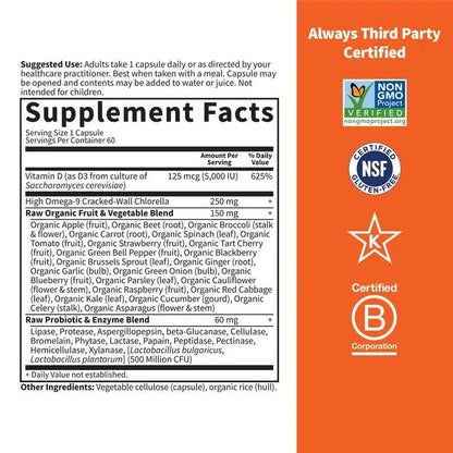 Vitamin Code Raw Vitamin D3 5,000 IU Capsules