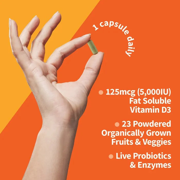 Vitamin Code Raw Vitamin D3 5,000 IU Capsules