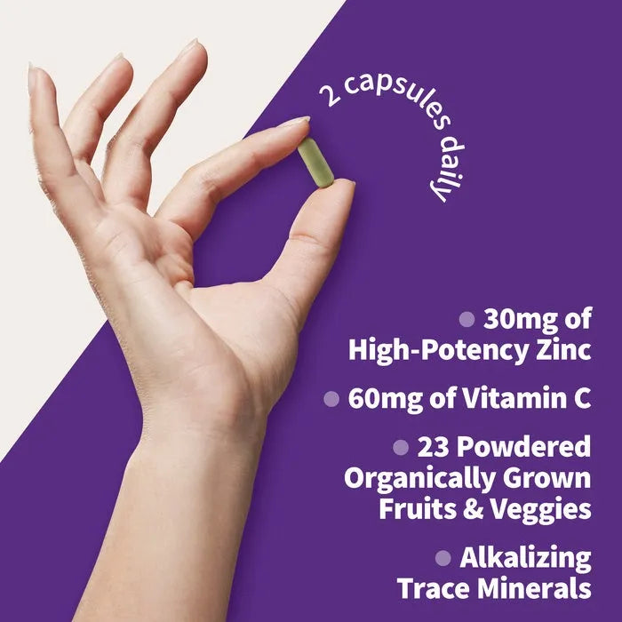 Vitamin Code Raw Zinc 60 Capsules