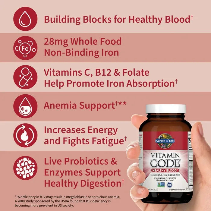 Vitamin Code Healthy Blood Capsules