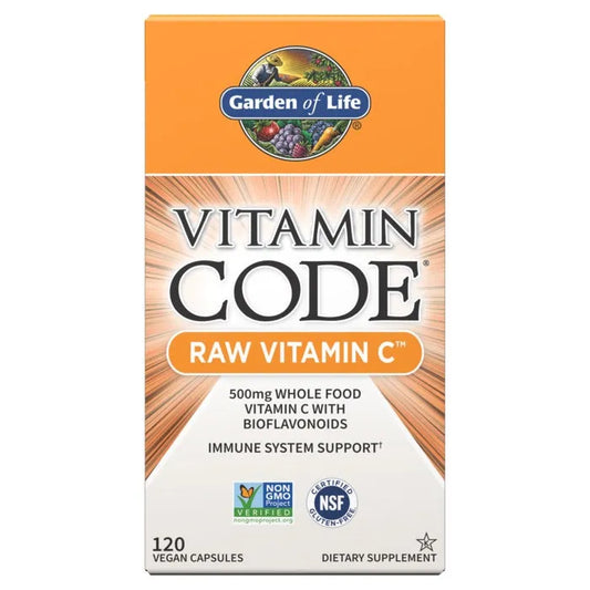 Vitamin Code Raw Vitamin C 120 Capsules
