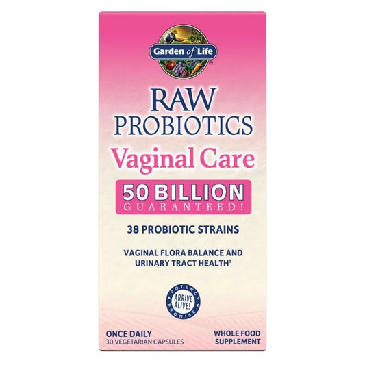 Raw Probiotics Vaginal Care Cooler 30 Capsules