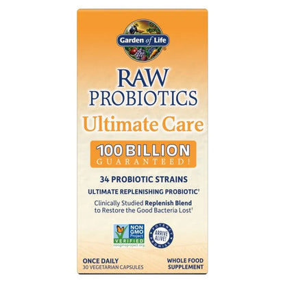 Raw Probiotics Ultimate Care Cooler 30 Capsules