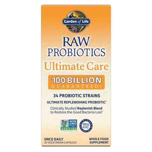 Raw Probiotics Ultimate Care Cooler 30 Capsules