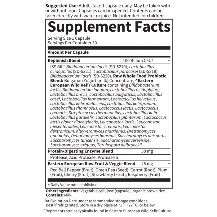 Raw Probiotics Ultimate Care Cooler 30 Capsules