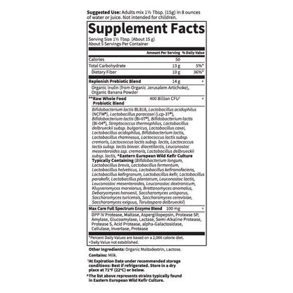 Raw Probiotics 5-Day Max Care Cooler Banana - 2.4oz (75g) Powder