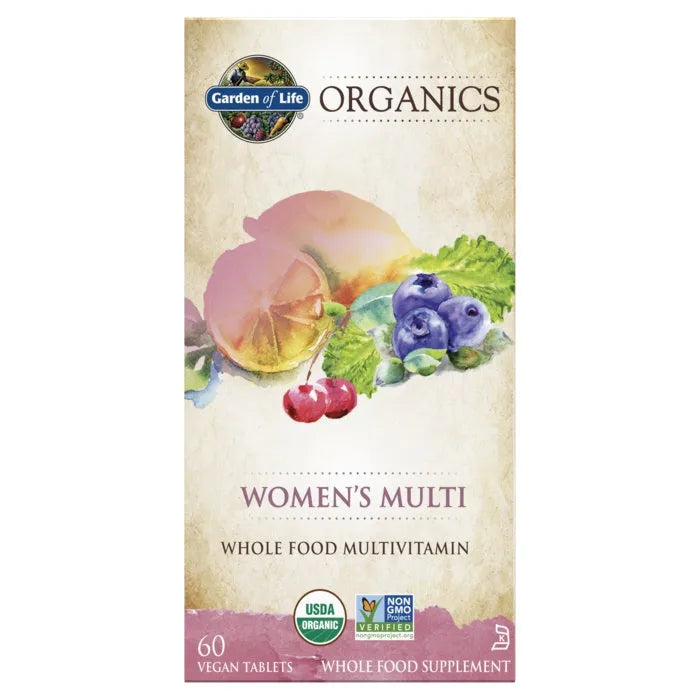 Organics Women's Multi 60 Tablets