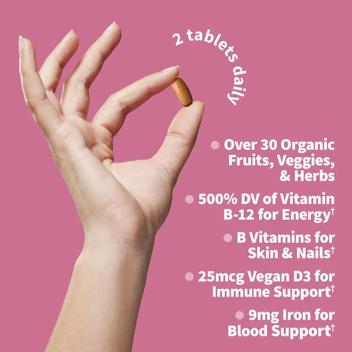 Organics Women's Multi 60 Tablets