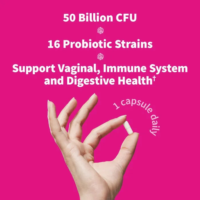 Dr. Formulated Probiotics Once Daily Women's Shelf-Stable 30 Capsules