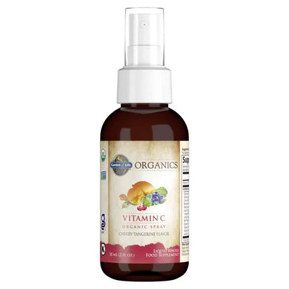 Organics Vitamin C Organic Spray Cherry Tangerine 2oz (58ml) Liquid
