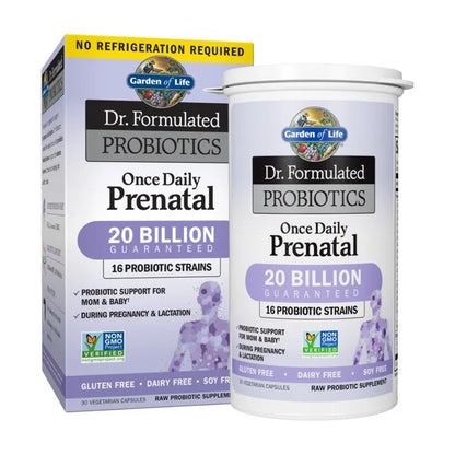 Dr. Formulated Probiotics Once Daily Prenatal Shelf-Stable 30 Capsules