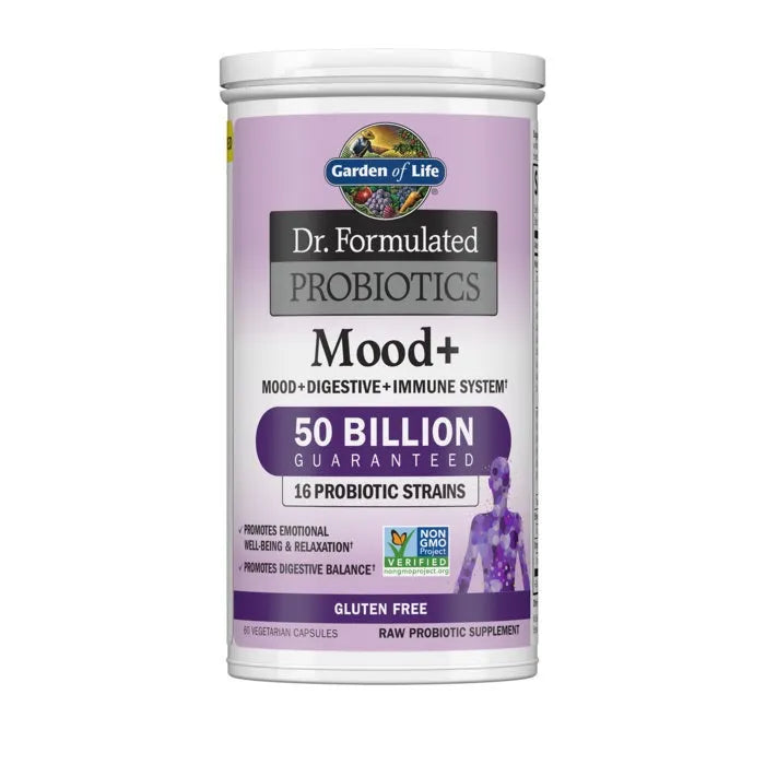 Dr. Formulated Probiotics Mood+ Shelf-Stable 60 Capsules