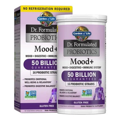Dr. Formulated Probiotics Mood+ Shelf-Stable 60 Capsules