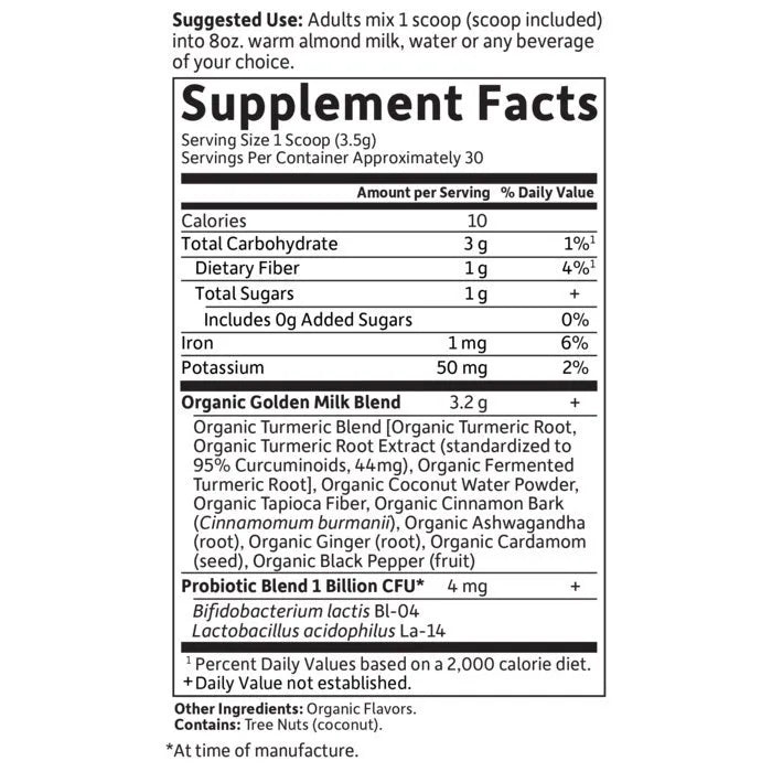 Organics Golden Milk Powder