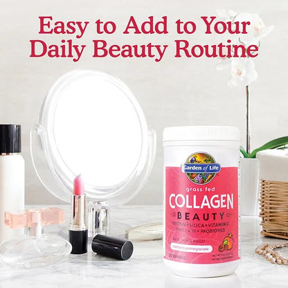 Grass Fed Collagen Beauty Cranberry Pomegranate 9.52oz (270g) Powder