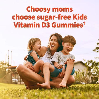 Organic Kids Vitamin D3 Gummy Orange flavor 60ct