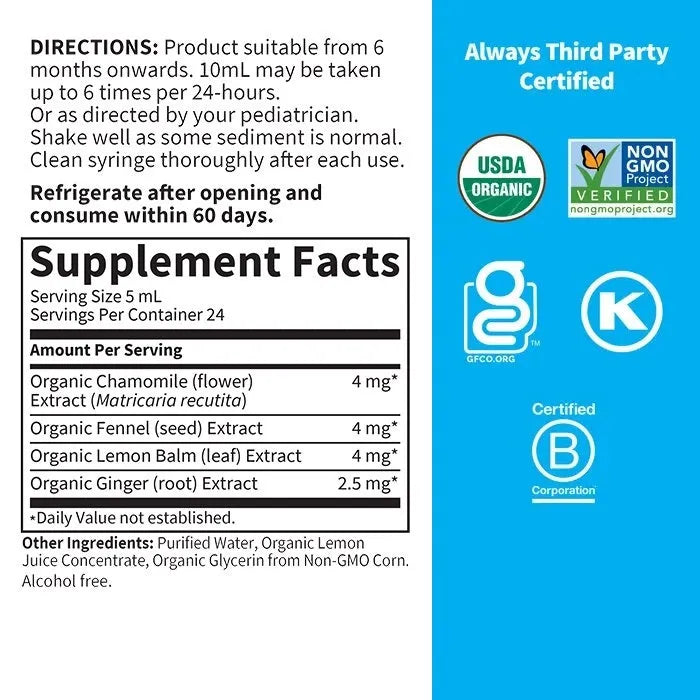 Baby Gripe Water 4 fl oz (120ml) Liquid