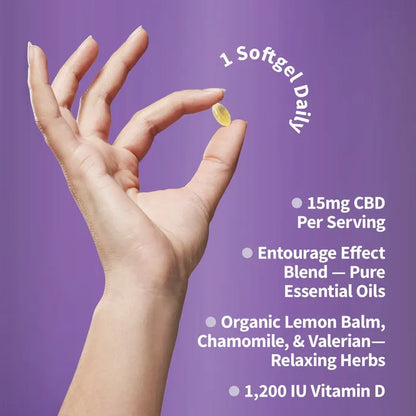 Dr. Formulated CBD+ Sleep Softgels