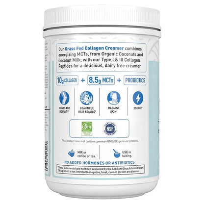 Grass Fed Collagen Creamer Powder - Vanilla