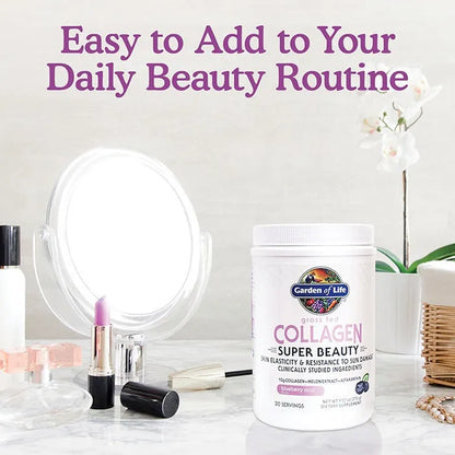 Grass Fed Collagen Super Beauty Blueberry Acai 9.52oz (270g) Powder