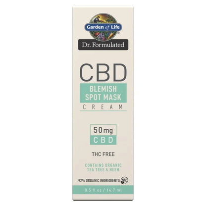 Dr. Formulated CBD Blemish Spot Mask Cream - 0.5 oz