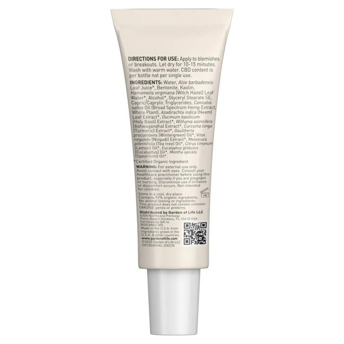 Dr. Formulated CBD Blemish Spot Mask Cream - 0.5 oz