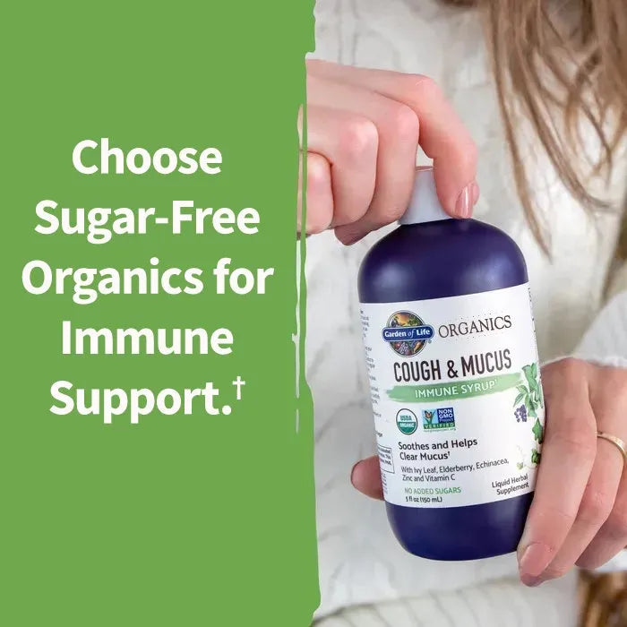 Organics Cough & Mucus Immune Syrup† Liquid