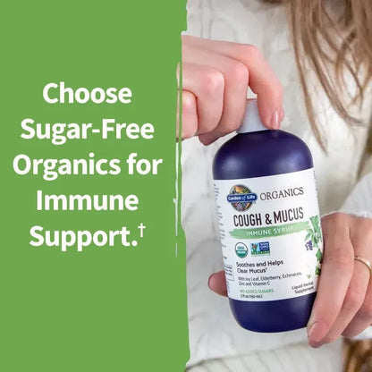 Organics Cough & Mucus Immune Syrup† Liquid