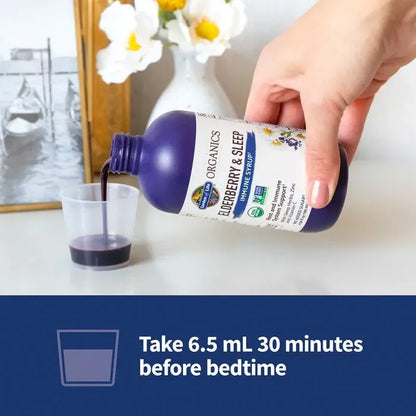 Organics Elderberry & Sleep Immune Syrup† Liquid