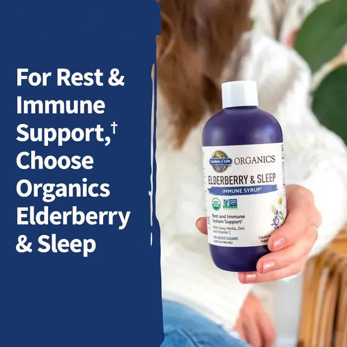Organics Elderberry & Sleep Immune Syrup† Liquid