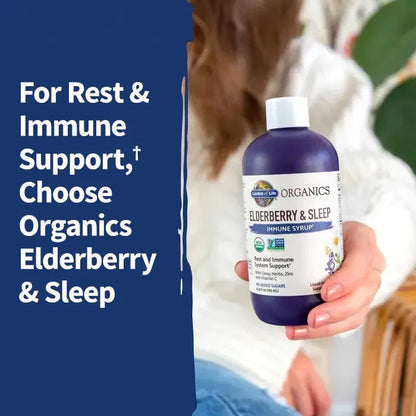 Organics Elderberry & Sleep Immune Syrup† Liquid