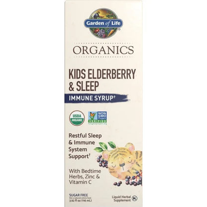 Organics Kids Elderberry & Sleep Immune Syrup† Liquid