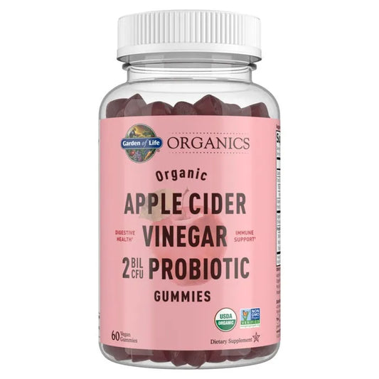 Organics Apple Cider Vinegar Probiotic 60 Gummies