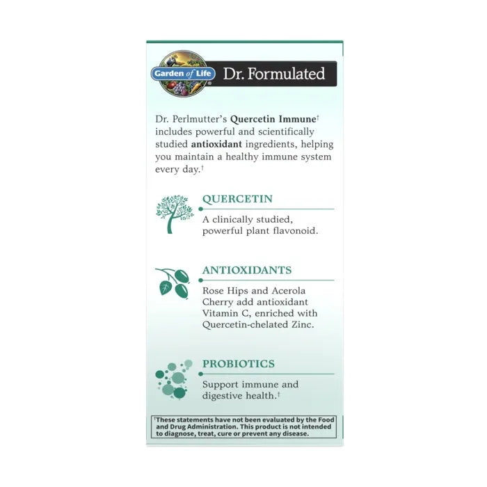 Dr. Formulated Quercetin Immune† - 30ct Tablets