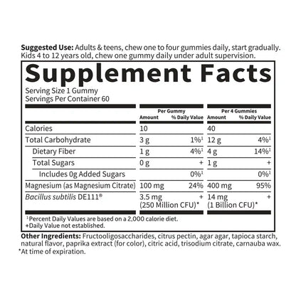 Dr. Formulated Magnesium Gummies - Raspberry