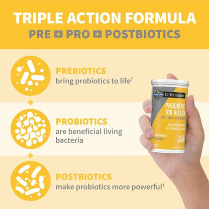 Dr. Formulated Probiotics 100 Billion 30 Capsules