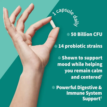 Dr. Formulated Probiotics Calm† 50 Billion 30 Capsules