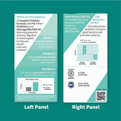 Dr. Formulated Probiotics Calm† 50 Billion 30 Capsules