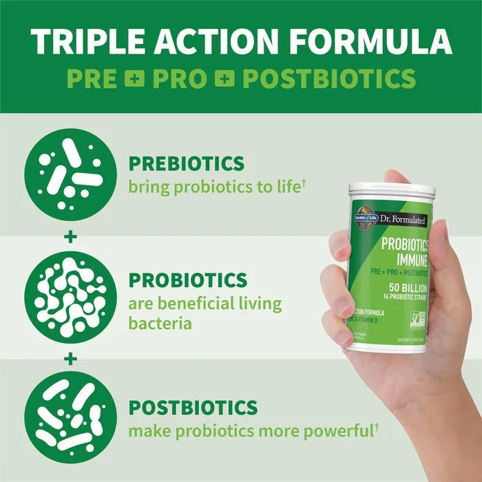 Dr. Formulated Probiotics Immune† 50 Billion - 30 capsules