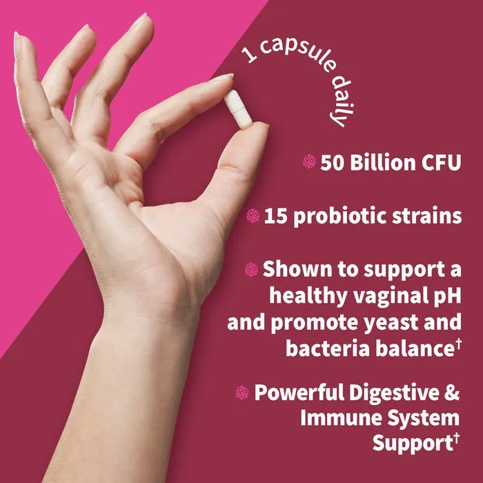 Dr. Formulated Probiotics Women's pH 50 Billion 30 Capsules