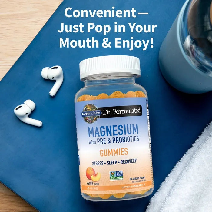 Dr. Formulated Magnesium Gummies - Peach