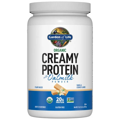 Organic Creamy Protein with Oatmilk – Vanilla Cookie