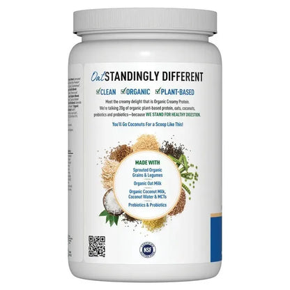 Organic Creamy Protein with Oatmilk – Vanilla Cookie