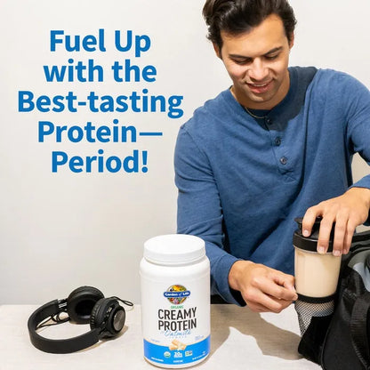 Organic Creamy Protein with Oatmilk – Vanilla Cookie
