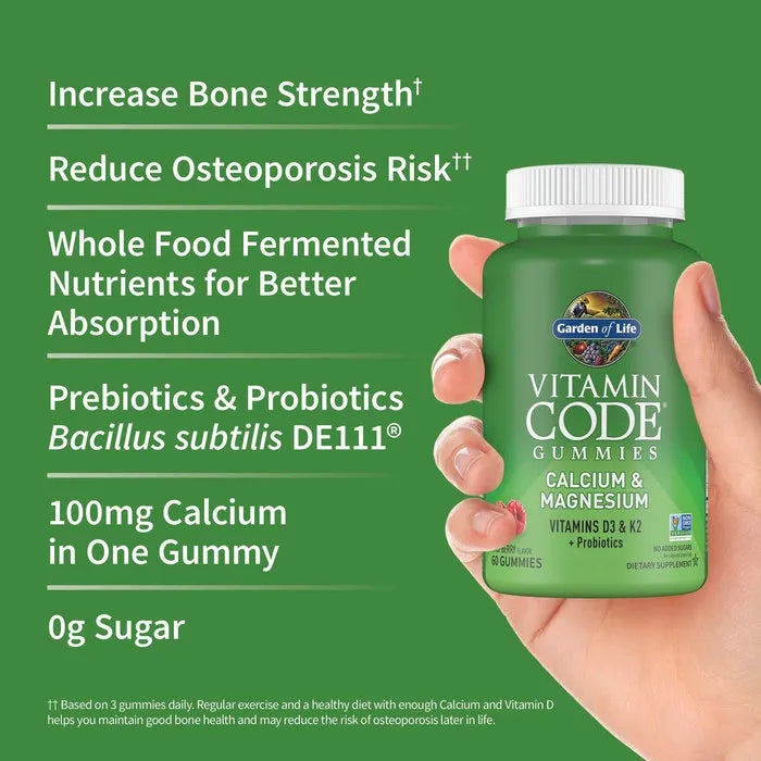 Vitamin Code Calcium & Magnesium Gummies